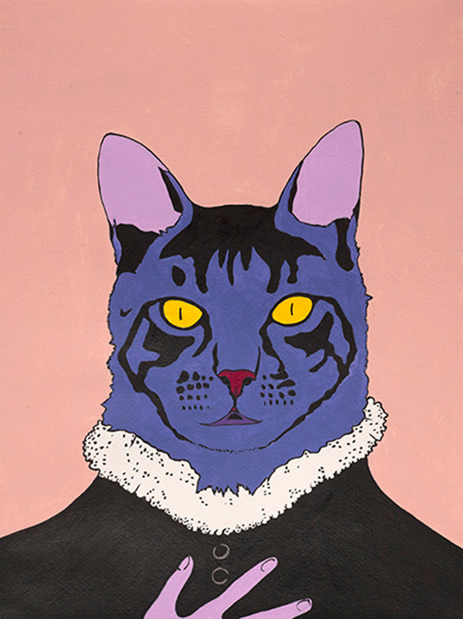 "Don Cat" - Fine art print